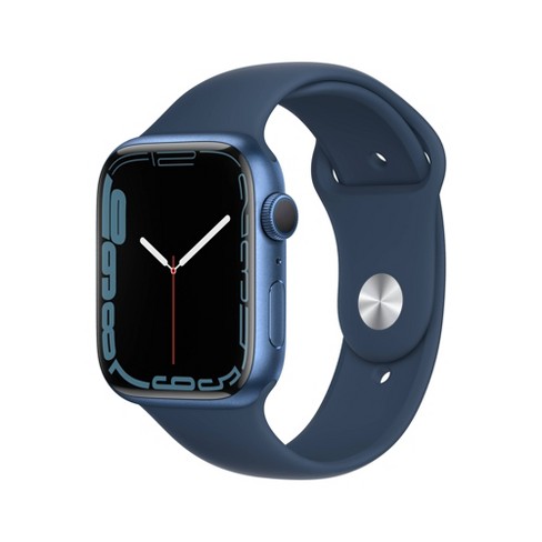 Apple Watch Series 7 Gps, 45mm Blue Aluminum Case With Abyss Blue Apple Watch Series 7 Gps, 45mm Blue Aluminum Case With Abyss Blue