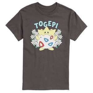 Men's - Pokémon - Floral Togepi Short Sleeve Graphic T-Shirt - 1 of 4