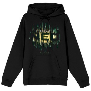 The Matrix Hello Neo Men's Black Sweatshirt - 1 of 1