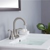 PROOX 4 in. Centerset 2-Handle Swivel Spout Bathroom Faucet with Pop-Up Drain - 4 of 4