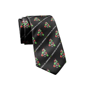 Crazy Dog T-Shirts Chemistree Necktie Mens Novelty Neckties Christmas Tie Funny Tie for Men Teacher Ties - 1 of 4