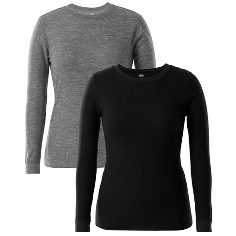 Fruit of the Loom Womens Thermal Waffle Top : : Clothing, Shoes &  Accessories