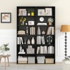 Tangkula 2PCS 70" all 6-Tier Bookcase w/ 6 Open Shelves Anti-Toppling Kits Living Room - 2 of 4