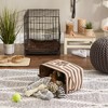 Bone Dry Polyester Pet Bin Stripe With Paw Patch - 3 of 4