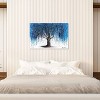 Blue Midnight Tree by Ashvin Harrison Unframed Wall Canvas - iCanvas - 2 of 4