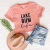 Simply Sage Market Lake Bum Life Short Sleeve Tee - XS - Sunset - 3 of 4