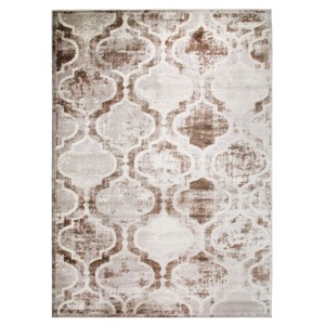 Contemporary Trellis Geometric Indoor Area Rug by Blue Nile Mills. - 1 of 4