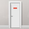 Unique Bargains Acrylic Self-Adhesive Decor Door Home Business Private Sign 2 Pcs - 4 of 4