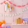 "Happy Birthday" Party Banner White/Gold - Spritz™ - image 2 of 4