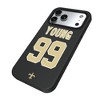 NFL New Orleans Saints Players Game Tactic Bump Cell Phone Case for Apple iPhone 17 Series - 2 of 4