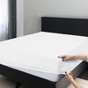 Microfiber Fitted Sheets Deep Pocket Up to 16-Inch , Ultra Soft , Easy Fit , Hypoallergenic Fitted Bed Sheets - Lux Decor Collection - 2 of 4