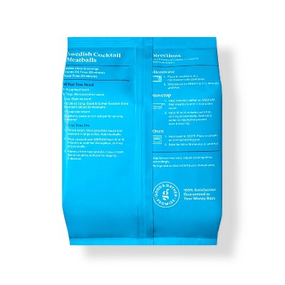 Swedish Style Beef & Pork Meatballs - Frozen - 26oz - Good & Gather™