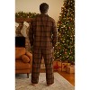 ADR Men's Pajamas Set, Soft Plush Fleece Pajamas Man, Pajamas PJs Set - 2 of 4