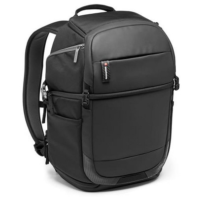 black backpack with laptop compartment