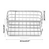 Unique Bargains Kitchen Storage Stainless Steel Sink Caddy 8.07"x5.9"x3.98" - 4 of 4