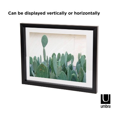 Classic Black Wood Floating Wall Frame for Certificates