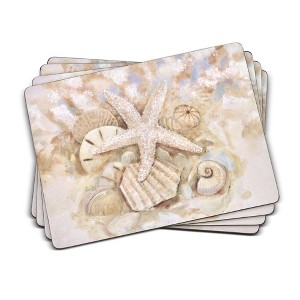 Pimpernel Beach Prize Placemats Set of 4 - 15.7 x 11.7 Inch - 1 of 4