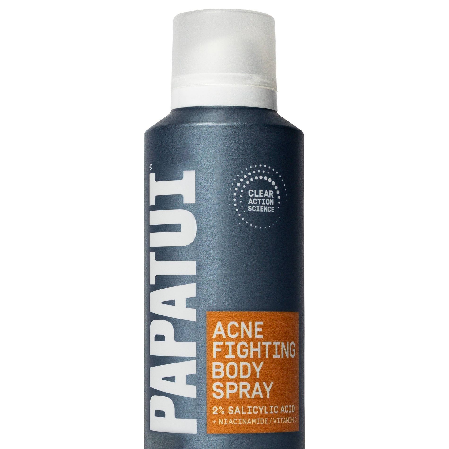 Papatui Men's Body Acne Spray for Back & Body Breakouts - 6oz: Unscented, Aerosol Can, Normal Skin
