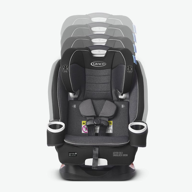 Graco 4Ever DLX Snuglock Grow 4-in-1 Car Seat - Maison, 4 of 9