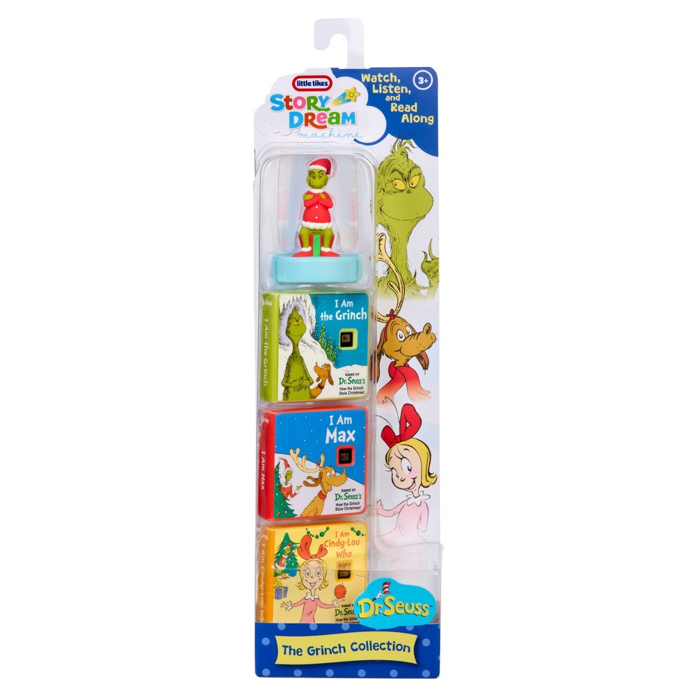 Little Tikes Story Dream Machine Dr. Seuss Grinch Collection Storytime Audio Books: Educational Focus on Reading