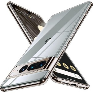 Entronix Case Compatible with Pixel 7 Pro - [Hard Back] Clear Cover - 1 of 1