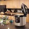 Megachef 12 Quart Steel Digital Pressure Cooker with 15 Presets and Glass Lid - 3 of 4