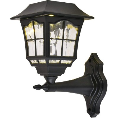 Elegant Lighting Outdoor black LED 3000K wall light in pack of 4
