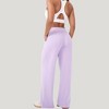 Anna-Kaci Active Women's High Waist Wide Leg Athletic Pants with Side Pockets and Elastic Waistband Design - 4 of 4