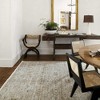 Hauteloom Margaret Damask Gray Washable Rug - 2 of 4