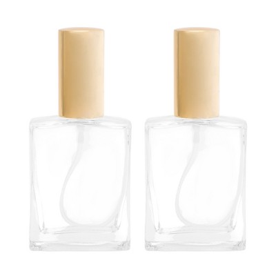 Unique Bargains Perfume Bottle with Spray Bottle for Bathroom 2 Pcs