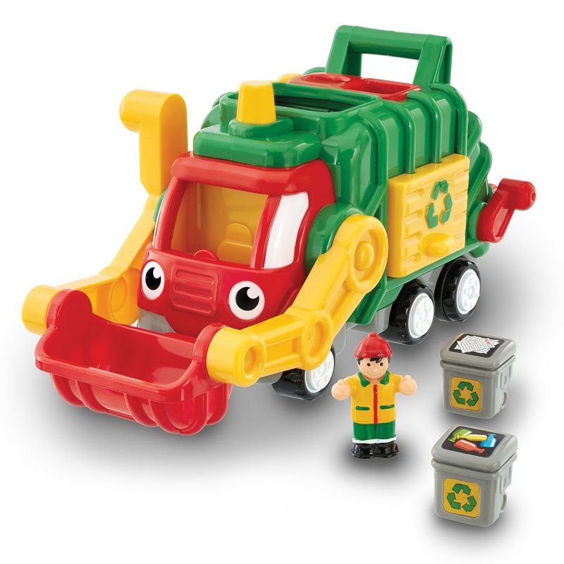 Wow Toys Flip 'n' Tip Fred, Garbage Truck, 1 of 4