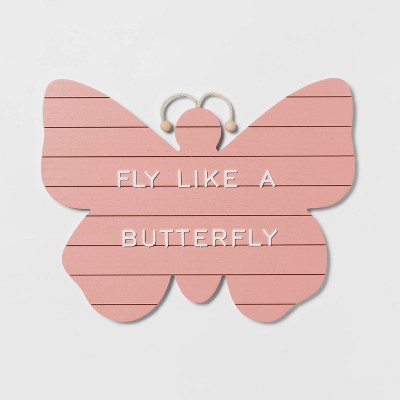 Butterfly Kids' Letterboard - Pillowfort™