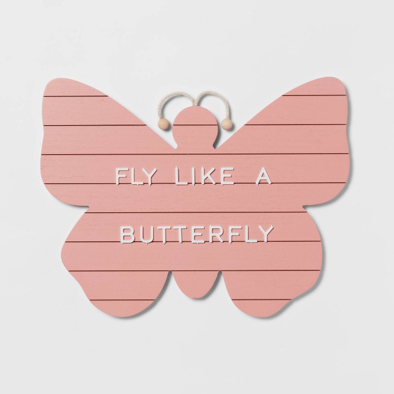 Butterfly Kids&#39; Letterboard - Pillowfort&#8482;, 1 of 10