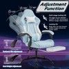 Kumasinova Ergonomic Gaming Chair,360° Swivel Office chair with Retractable Footrest & Lumbar Backrest,Computer Chair for Home Office,Study Room - 4 of 4