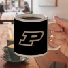 Purdue Boilermakers Logo Ceramic Coffee Mug Novelty Gift Mugs for Coffee Tea and Hot Drinks 11oz White - 4 of 4