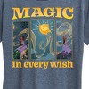 Women's - Disney - Magic In Every Wish Short Sleeve Graphic T-Shirt - 2 of 4