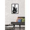 Trends International Peace Guitar Made of Crows Framed Wall Poster Prints - 2 of 4