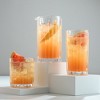JoyJolt Alina Ribbed Cocktail Mixing Glass Pitcher - 20 oz Modern Art Deco Cocktail Stirring Glass - 4 of 4