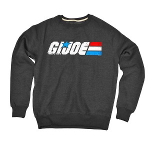 G.I. Joe Distressed Logo Slim Fit Crewneck Sweatshirt - 1 of 4