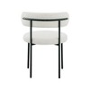 Meridian Furniture,Beacon Boucle Fabric Dining Chair, Set of 2 - 2 of 4