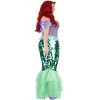 HalloweenCostumes.com Women's Plus Size Disney The Little Mermaid Premium Ariel Mermaid Dress - 2 of 2