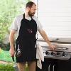 Grill Apron, Black, Arizona Cardinals - 3 of 4