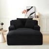 Whisen Oversized Chaise Lounge with Full Foam Cushion - 3 of 4