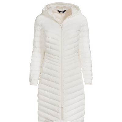 Lands' End Women's Outerwear Wanderweight Ultralight Packable Down Coat