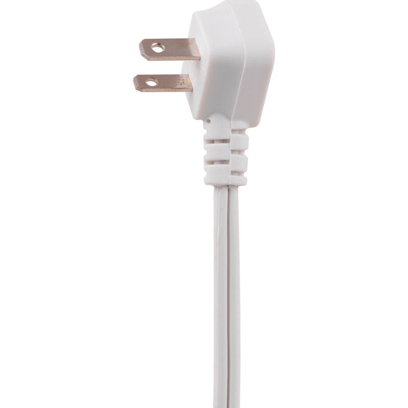 Philips 15&#39; 3-Outlet Polarized Extension Cord Indoor White, 5 of 9