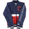STARTER Womens Cleveland Indians Bomber Jacket - 2 of 3