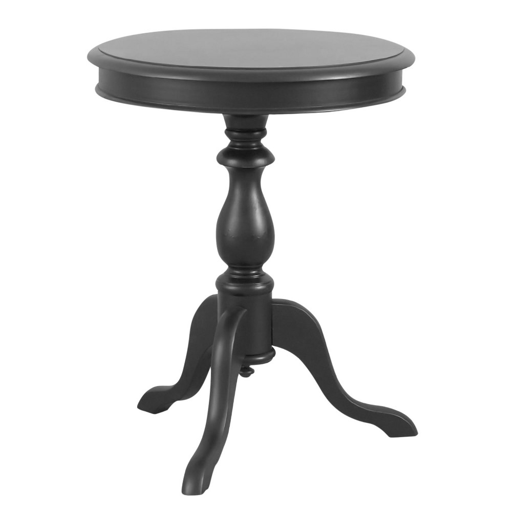 Photos - Coffee Table Paloma Accent Table - Antique Black - Carolina Chair and Table