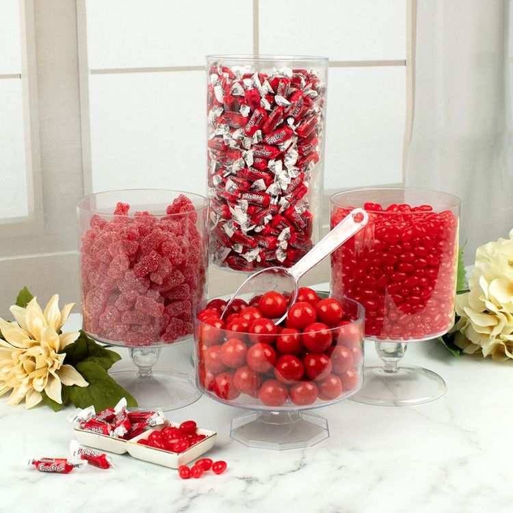 Red Value Size Candy Buffet Kit By Just Candy - Bulk Event Candy For ...