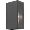 Livex Lighting Winfield 2 - Light Wall Light in  Textured Black/Brushed Nickel - 4 of 4