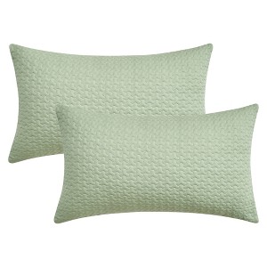 REGALWOVEN Modern Decorative Geometric Pattern Throw Pillow Covers for Couch Living Room Home Decor 2 Pcs - 1 of 4
